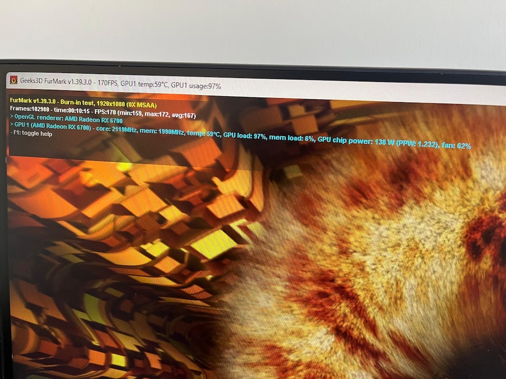 RX 6700 XFX Speedster 10 GB Ekran Kartı SIFIR AYARINDA TERTEMİZ - 5