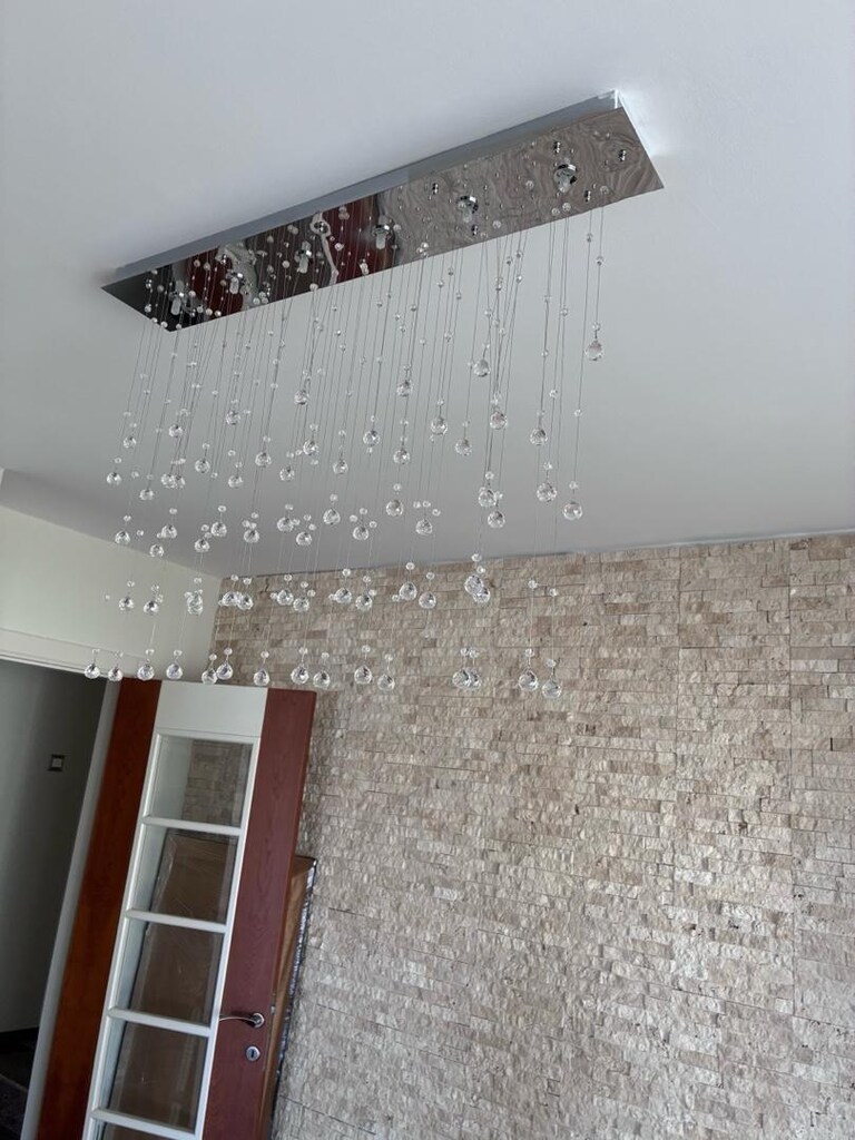 kristal taşlı plafonyer avize - 2