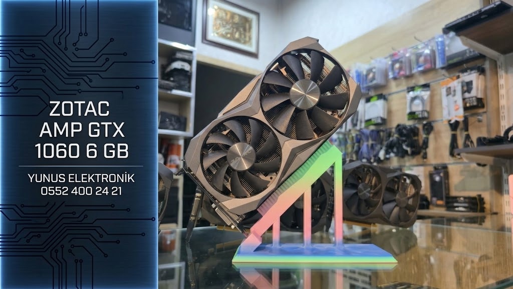 YUNUS ELEKTRONİKTEN GTX 1060 6 GB HATASIZ AMP SERİSİ - 2