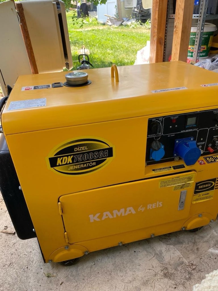 Kama by Reis KDK7500 SCA dizel jeneratör - 5