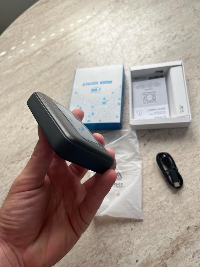 Anker Zolo Powerbank (10.000 mAh 30w Manyetik) - Siyah - 9
