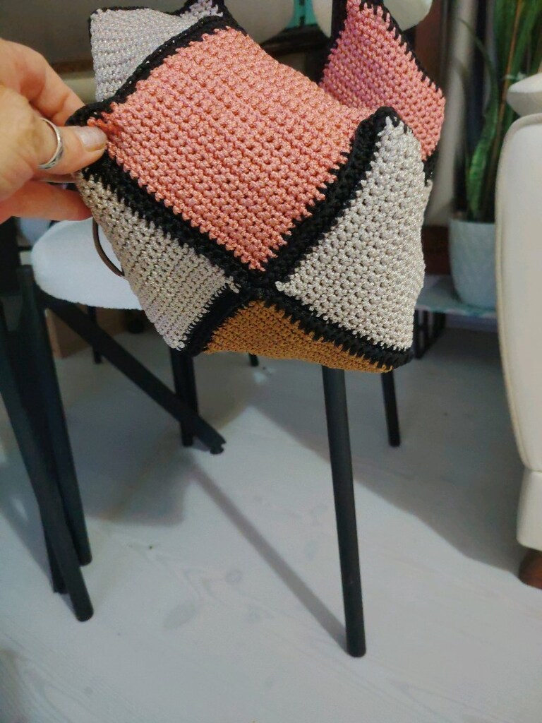 polyester makrome iptenbayan çanta - 3