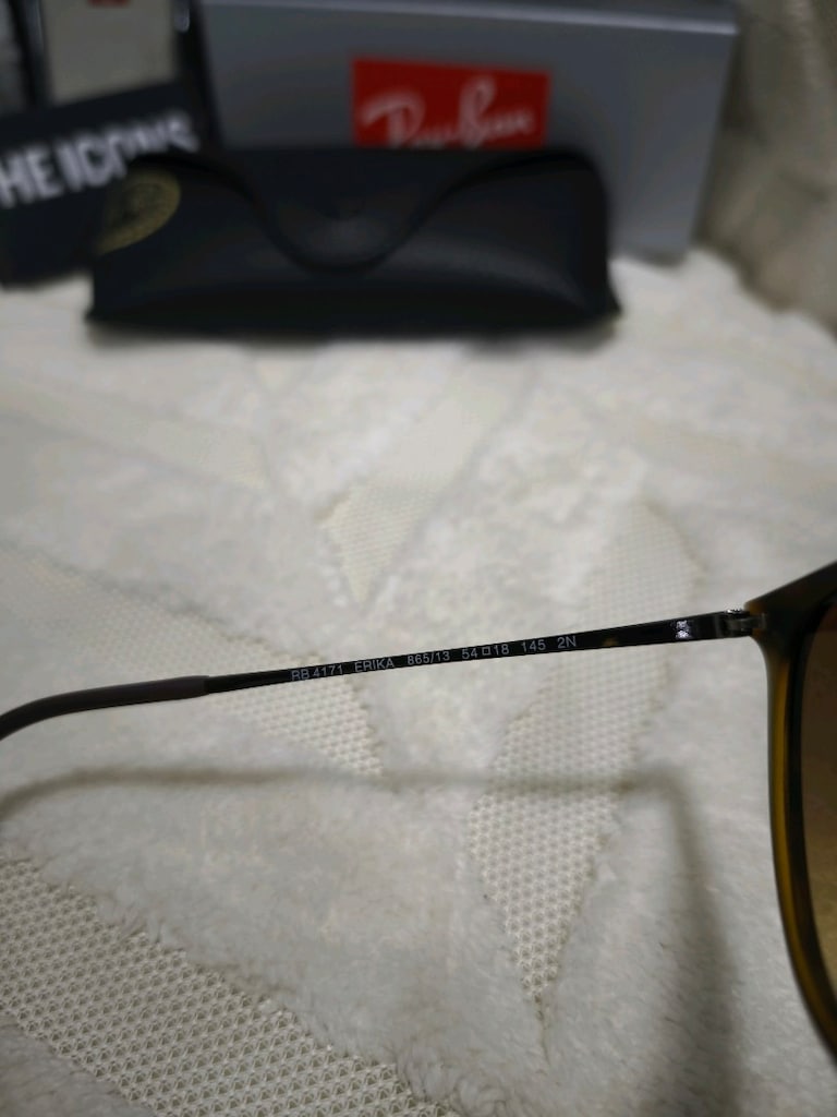 Ray-Ban Erıca Kahverengi Oval Güneş Gözlüğü orj ürün - 5