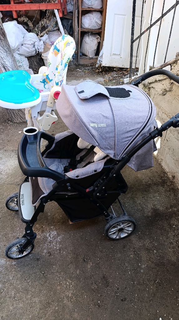 bebek arabası, Mama sandalyesi, olta takımları sahte silikon yem - 8