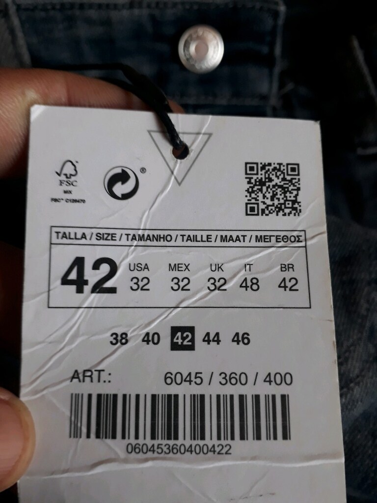 pantolan kot zara sıfır 42 beden bay bayan - 2