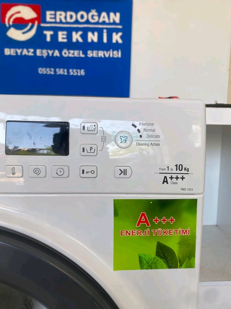 A+++ 10KG TERTEMİZ SORUNSUZ ÇAMAŞIR MAKİNESİ NAKLİYE KURULUM BİZE AİT - 9