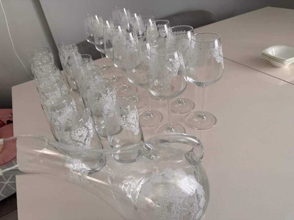 12 kişilik bardak kadeh seti - 3