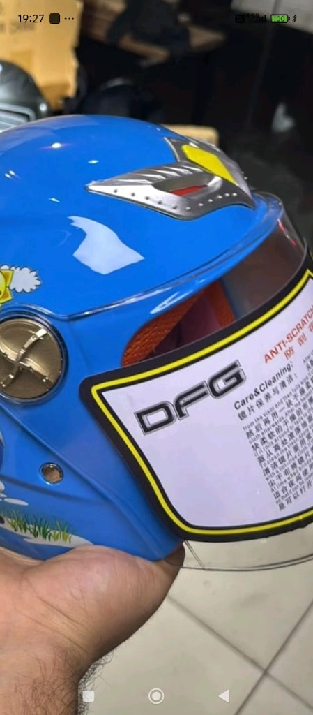 Çocuk Scutur motor kaskı