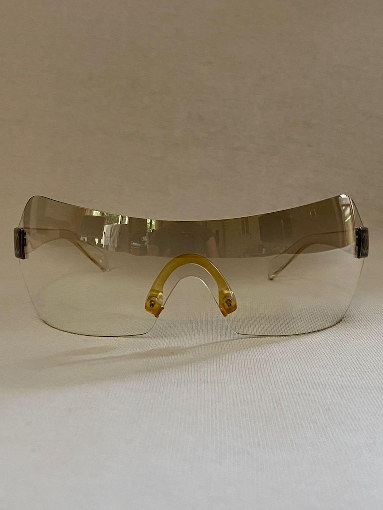 Chanel Vintage Güneş Gözlüğü - 6