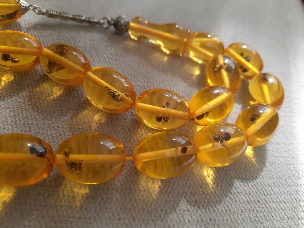 beyrut damla toz kehribar maskot tesbih - 3