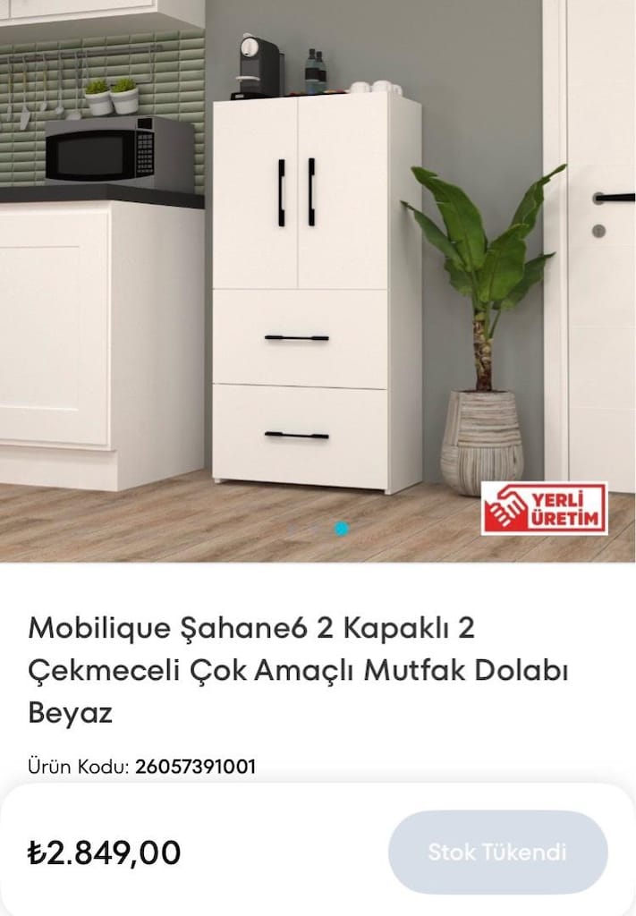 kitaplık raflı dolaplar 3 adet - 6