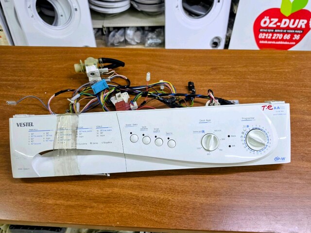 Vestel WMK 1000 T Çamaşır Makinesi Ön Panel / Beyin - Elektronik Kart