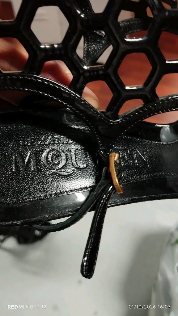İtalyan Alexander MCQUEEN bayan ayakkabı - 4