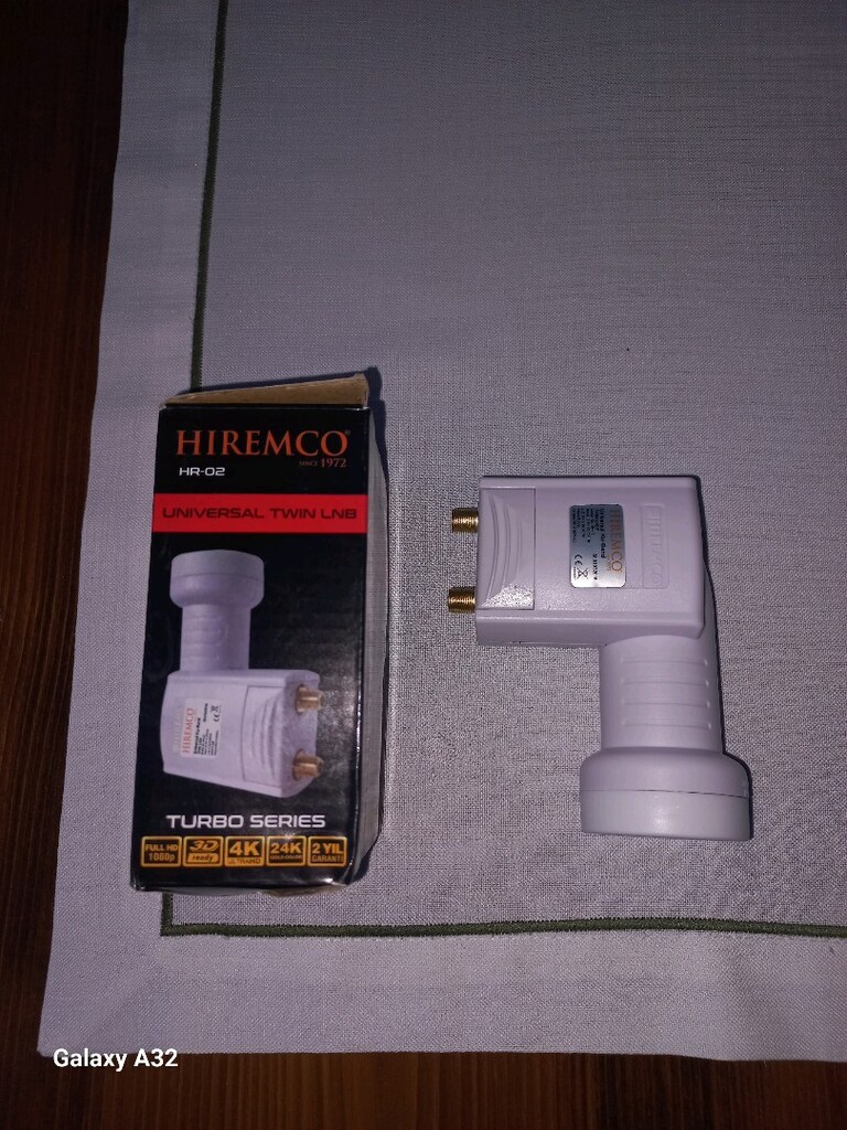 Hiremco Turbo SerisiHr-02 Üniversal Uydu Alıcı Lnb - 3