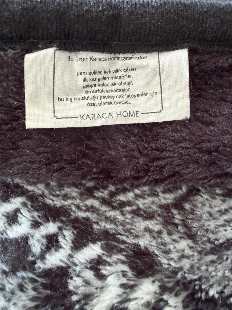 Karaca Home Sıfır Çift Kişilik Filli Battaniye - 3