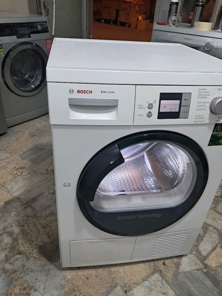 sıfır gibi bosch marka 8kloluk ısı ponpalı kurutma makinesi 8.500tl - 2