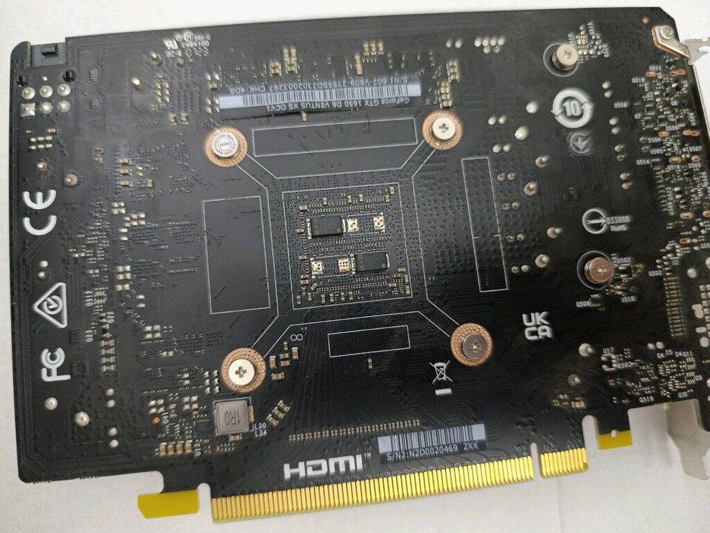 MSI GTX 1650 D6 VENTUS 4GB - 3