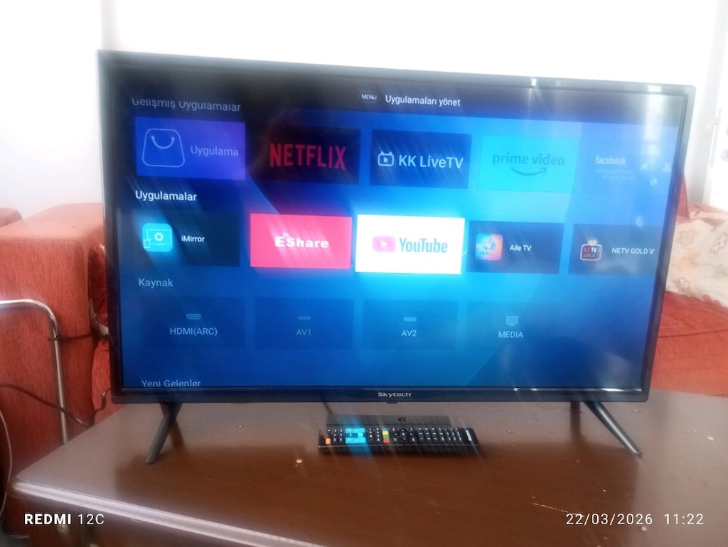 32 inç 82 ekran internetli uydulu led tv - 2