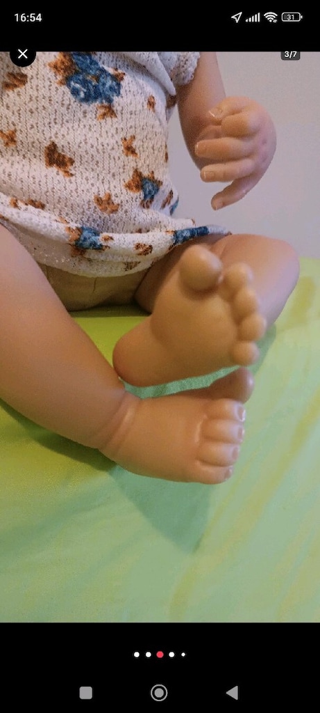 YENİ REBORN GERÇEKÇİ OYUNCAK BEBEK SİLİKON BEBEK REBORN BEBEK - 3