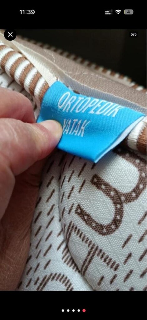 ortapedik yatak 2 adet 80 200 - 5