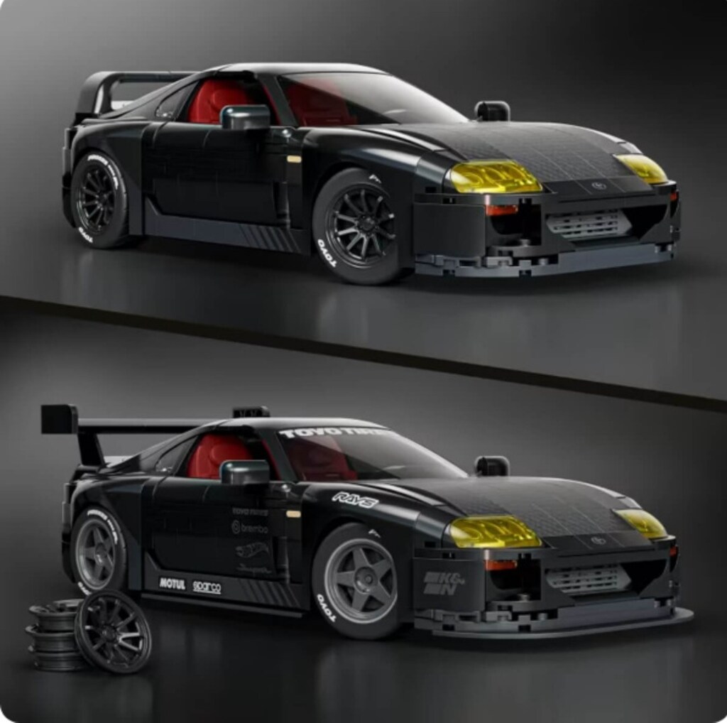Hot Wheels Mattel Brick Toyota Supra - 3