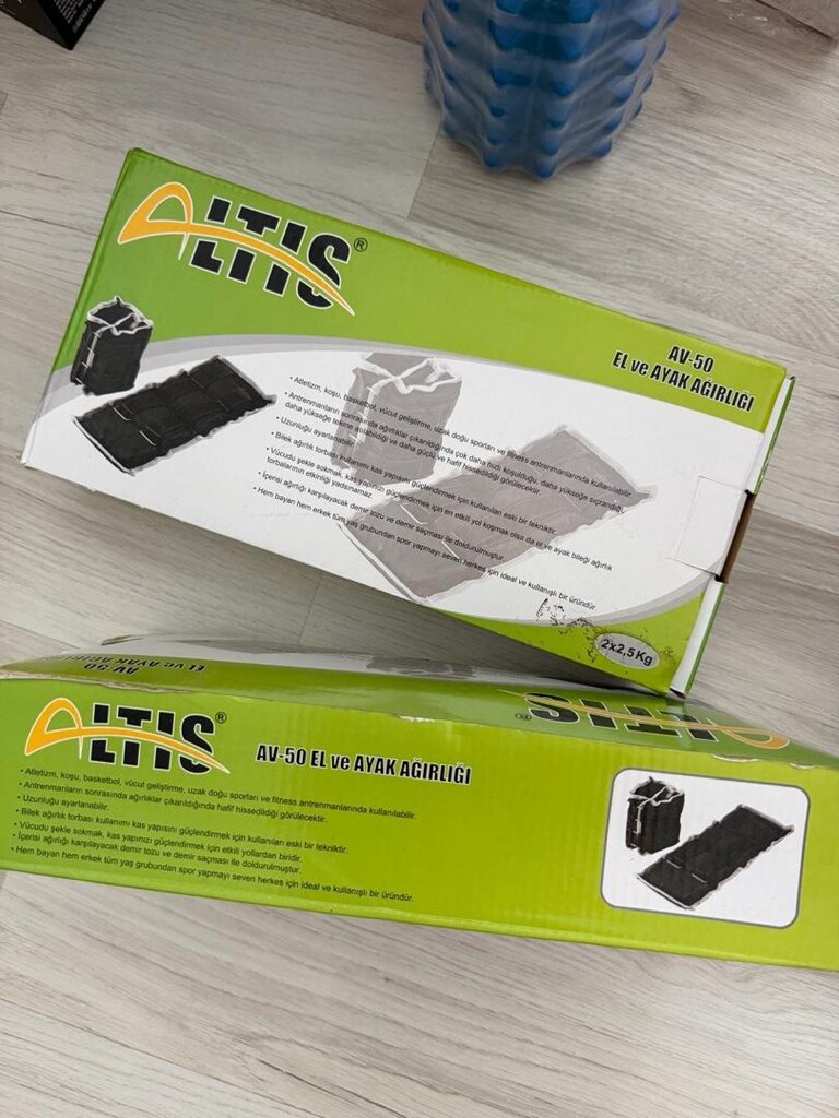 Altis El ve Ayak Ağırlığı Seti 2x2,5 kg - 2