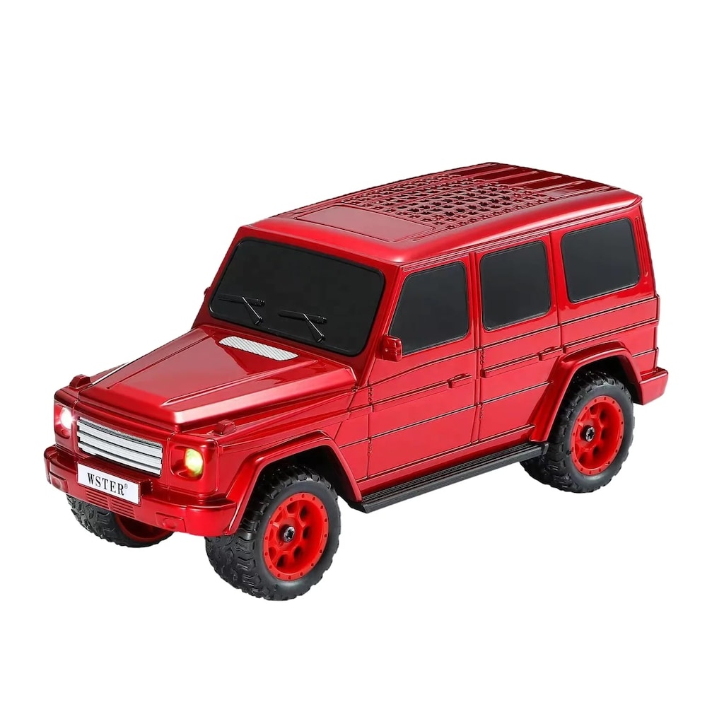 Mercedes G63 AMG Jip Görünümlü Bluetooth Hoparlör SD Kart USB FM