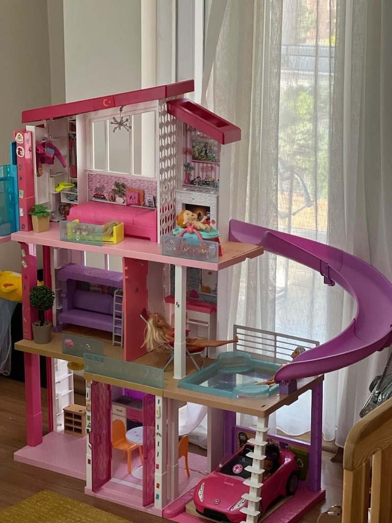 barbie evi 3 katlı - 2