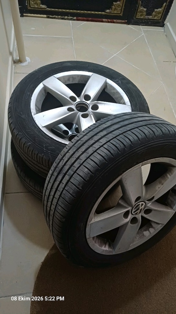 volkswagen 16 inch jant-lastik takımı (4 adet) - 4