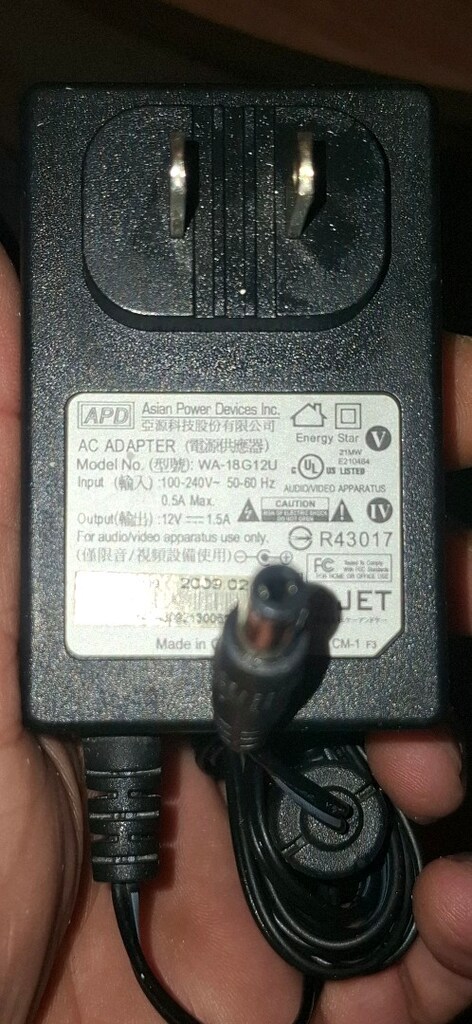 adaptör 12V1.5A - 3