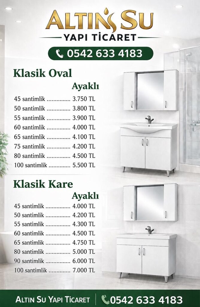 banyo dolabı dolaplı lavabo ayaklı lavaba mdf wc lavoba çeşitleri - 6