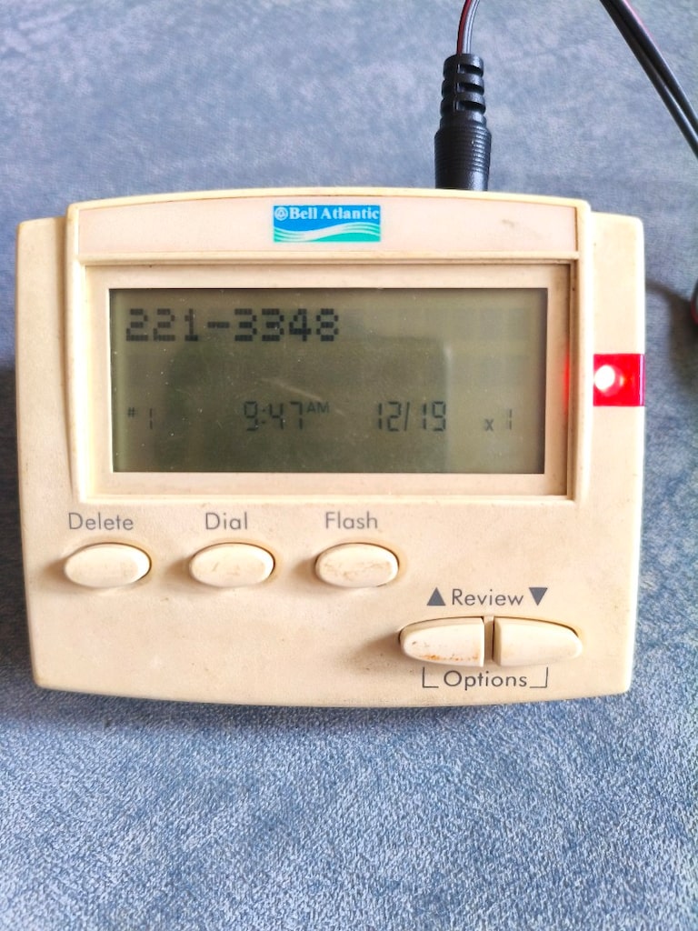 Vintage Caller İd Cihazı - 7