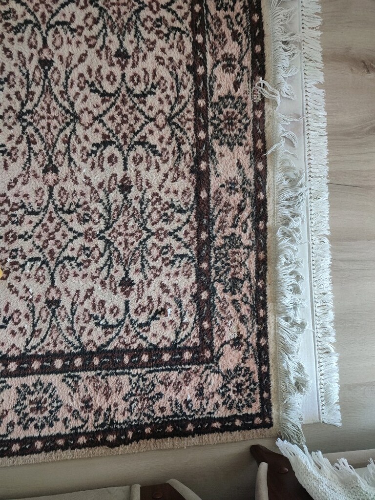 Tarihi El Dokuması halı 6 metre yıkanmış tertemiz - 4