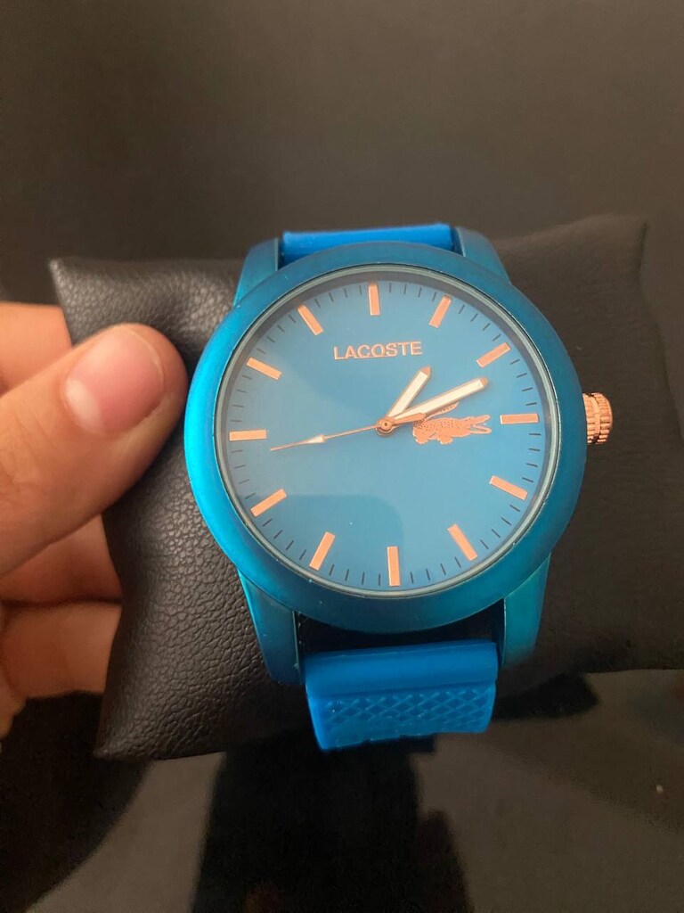sıfır & kutulu Lacoste Erkek Kol Saati - Silikon Kordon - 2