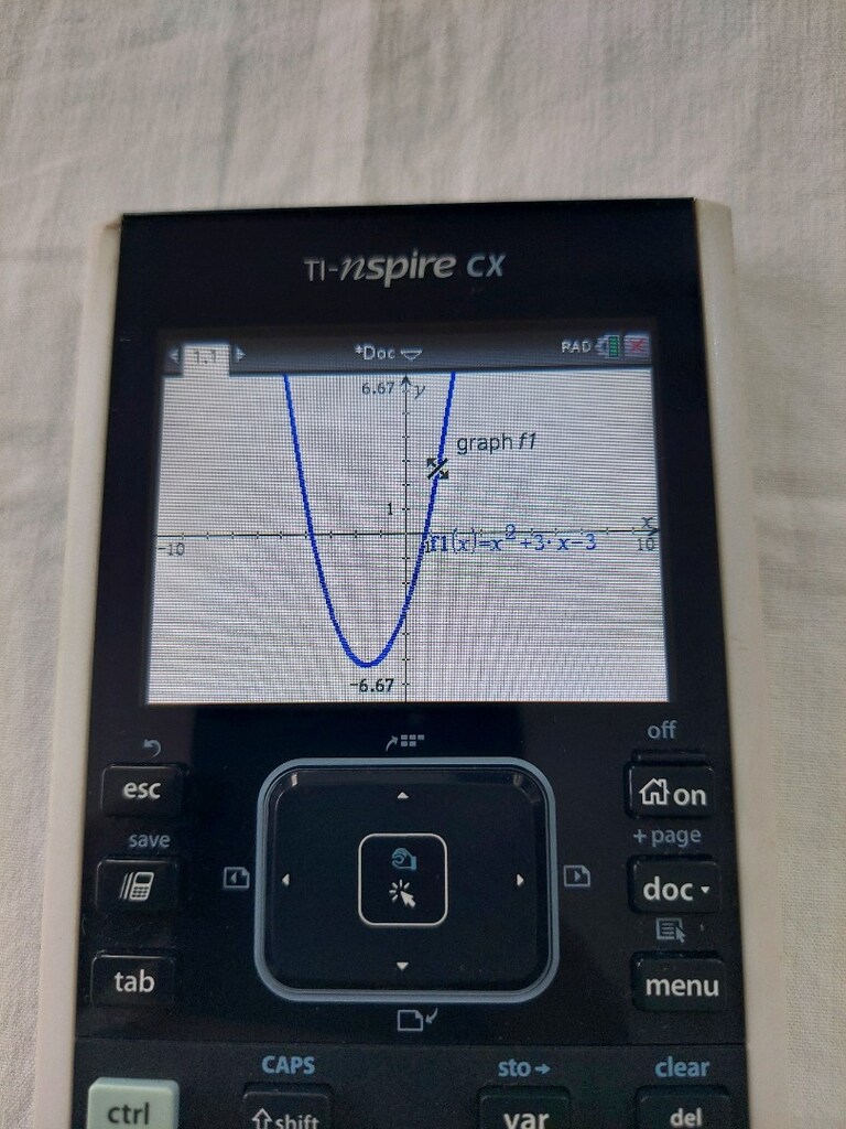 Texas Nspire CX Grafik ve Matematik işlemleri hesap makinası - 2