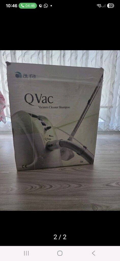 Aura Qvac 114H Islak-kuru halı yıkama,elektrik süpürgesi - 3