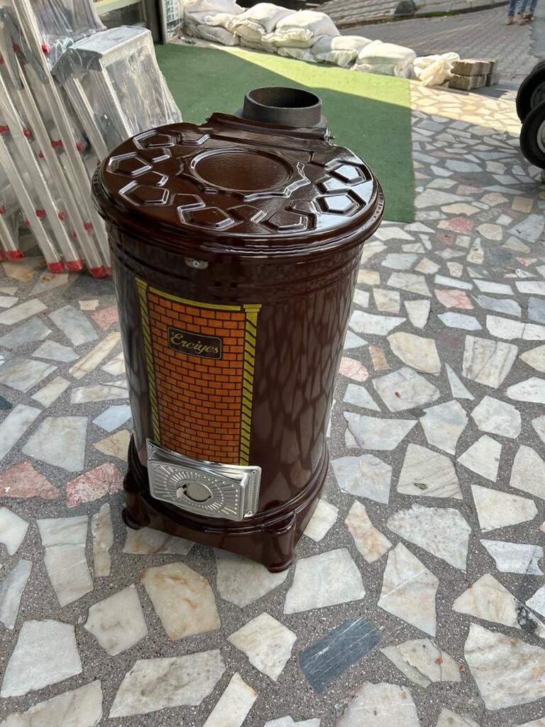 Kovalı Kömür Sobası Sıfır Üstü Döküm - 5