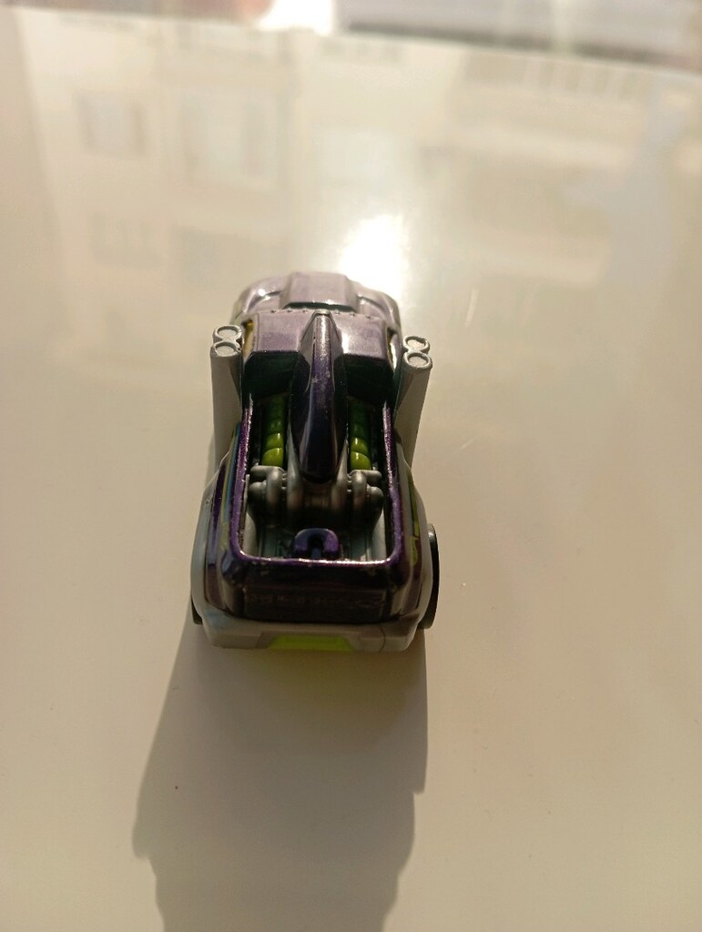 Hot Wheels Diesel Duty (Mor/Yeşil Metal Koleksiyon Arabası) - 2