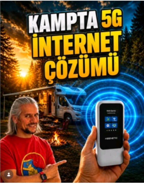 süper hızlı 5G mobil modem
