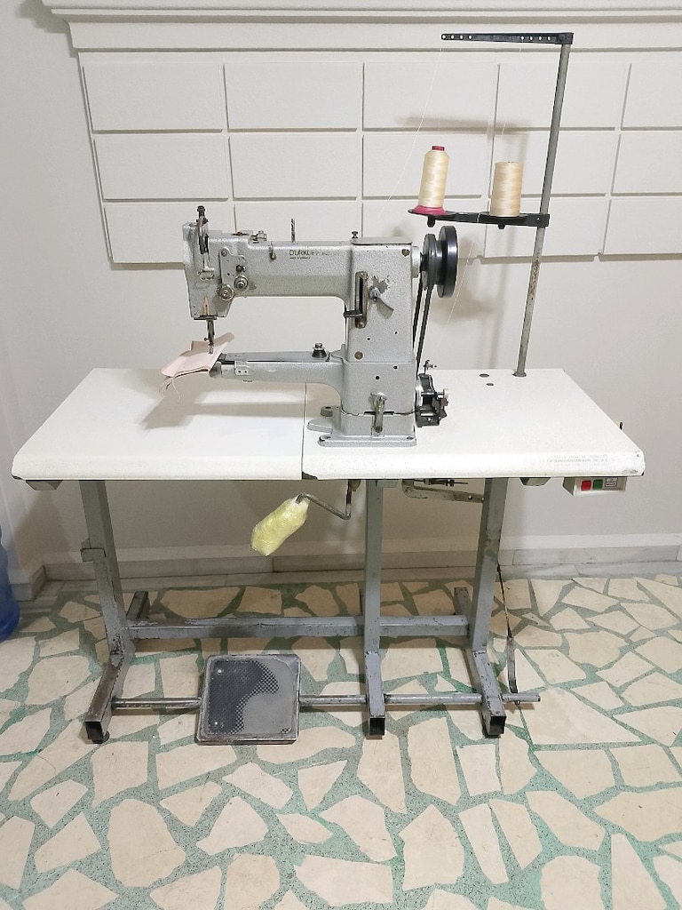 Dürkop Adler 069 çift papuç deri dikiş makinası - 3