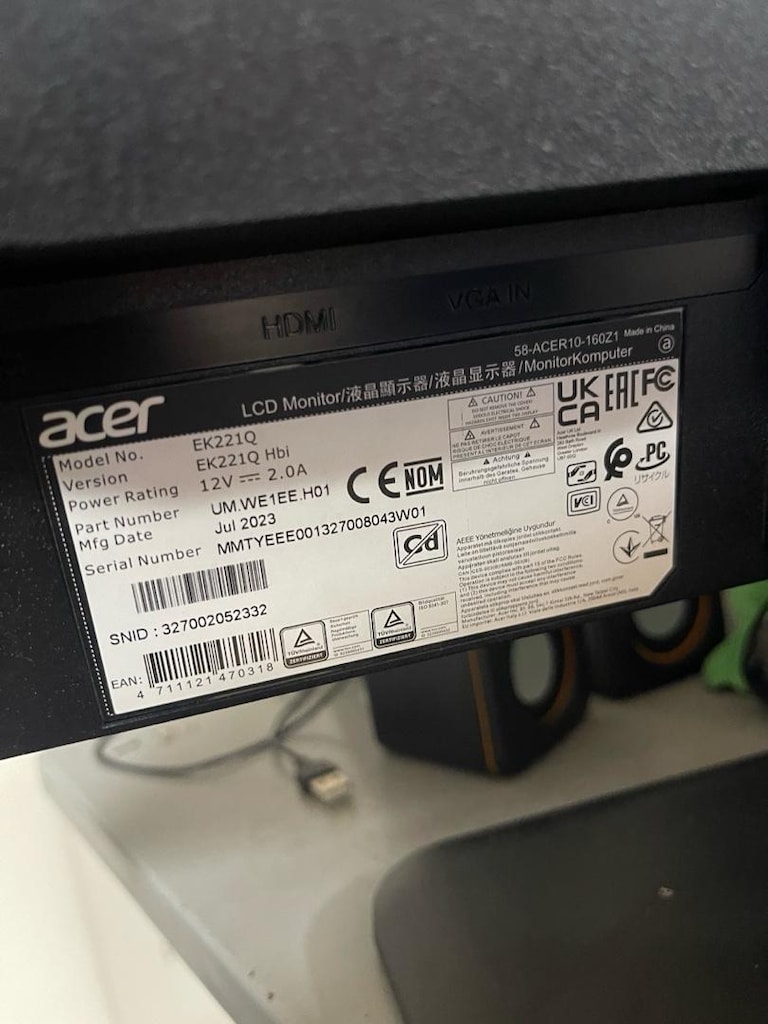 Monitör 24 inç led monitör rkran - 3