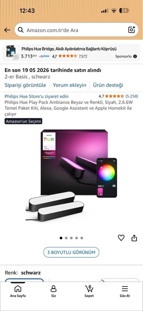 PHILIPS HUE KOMPLE SET ( SYNC 2 ) - 12