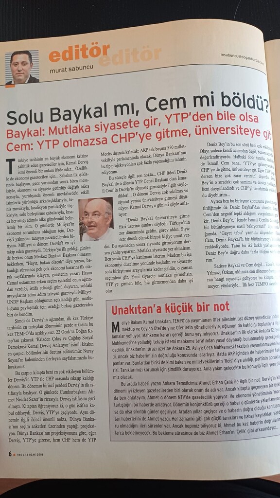 Tempo Dergisi Ocak 2026 Sayısı - 8