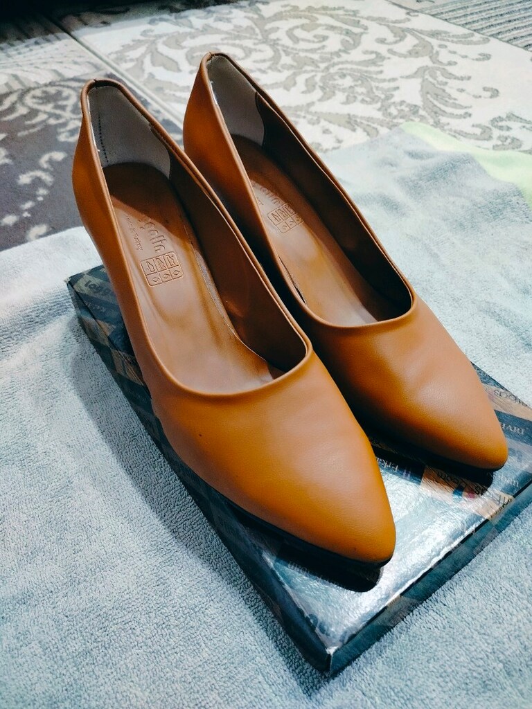 koyu kave topuklu - 2