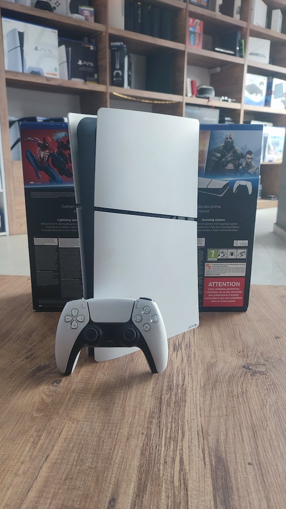 PS5 SLİM DİGİTAL 1KOL 12 AY GARANTİLİ FULL SET - 7