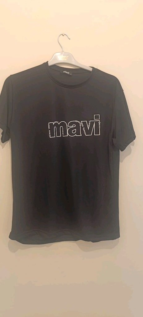 Mavi Tişört XL Beden Sıfır - 4