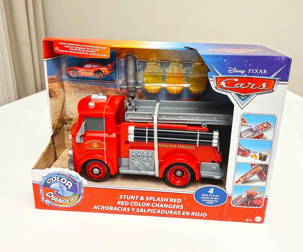 Cars Renk Değiştiren Özel Şimşek McQueen ile Akrobatik Red GPH80 - 7