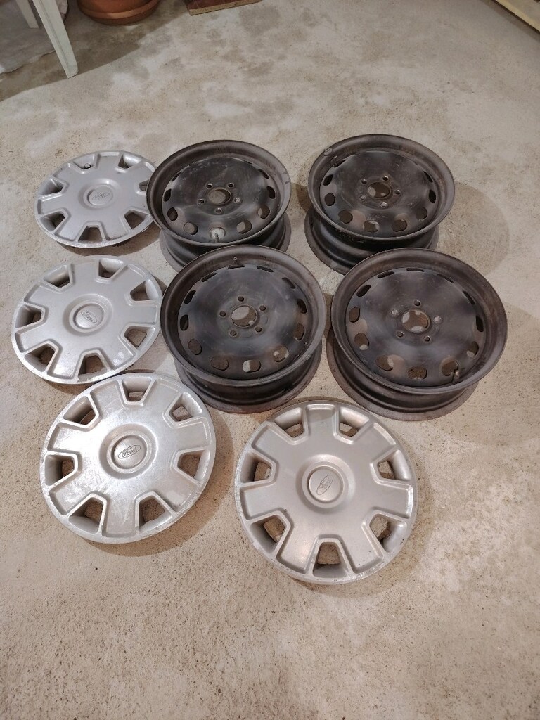 Ford focus 15 inç 5x108 jant SİBOPLAR yeni Tamir kaynak düzeltme yok - 4