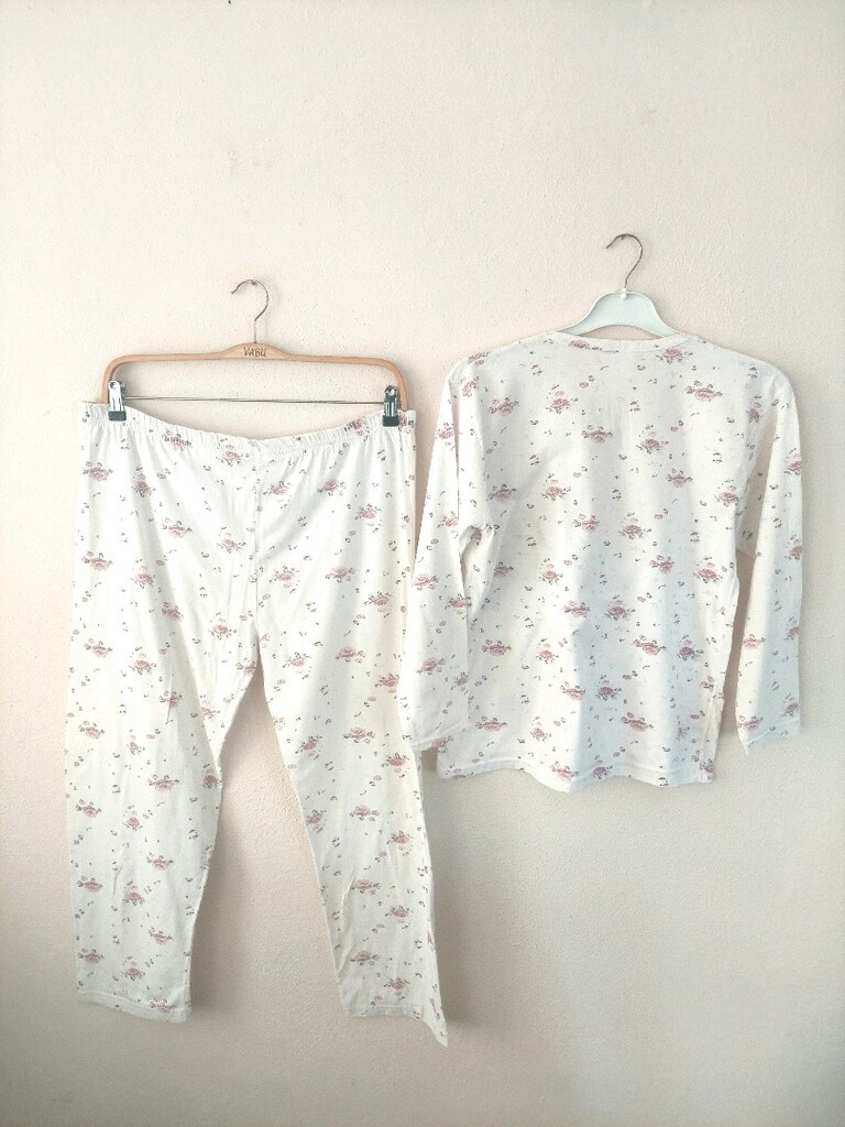 STAR CITY bayan gül desen pijama takımı - 3
