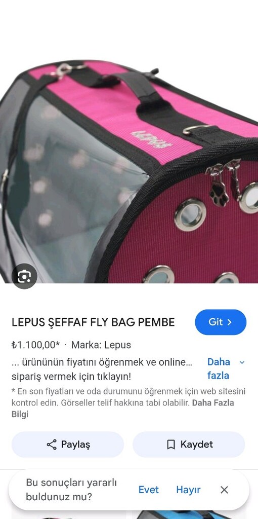 lepus kedi taşıma çantası - 2